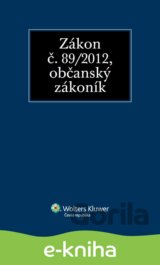 Zákon č. 89/2012 Sb., občanský zákoník