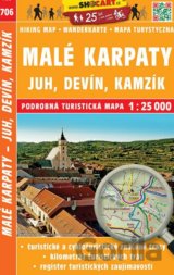 Malé Karpaty - Juh, Devín, Kamzík 1: 25 000