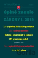 Aktualizácia 2019 I/2 - Úplné znenie zákonov po novele