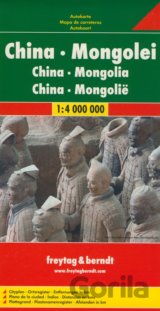 China, Mongolei 1:4 000 000