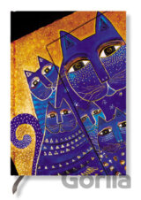 Paperblanks - Mediterranean Cats - MIDI - linajkový