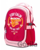 Předškolní batoh Baagl Supergirl – Stay calm