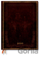 Paperblanks - diár Black Moroccan 2020