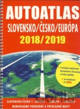 Autoatlas Slovensko, Česko, Európa - 2018/2019
