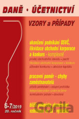 Daně, účetnictví vzory a případy (DÚVaP) 6-7/2019