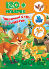120+ nálepek Barevný svět zvířatek