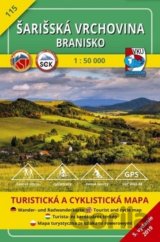 Šarišská vrchovina - Branisko 1:50 000