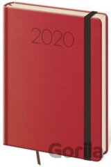 Diář 2020 denní A5 New Praga červená