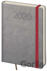 Diář 2020 denní A5 New Praga tmavě šedá