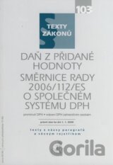 Daň z přidané hodnoty směrnice rady 2006/112/ES o společném systému DPH