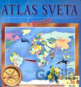 Atlas sveta s puzzle