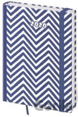 Diář 2020 denní  A5 Vario Navy s gumičkou