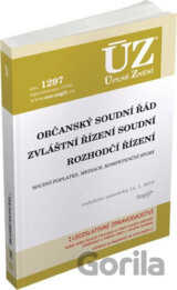 ÚZ č. 1297 - Občanský soudní řád, Zvláštní řízení soudní, Rozhodčí řízení, Soudní poplatky, Mediace