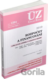 ÚZ č. 1294 - Rozpočet a financování územních samosprávných celků, organizačních složek státu, příspěvkových organizací a dalších institucí, 2019