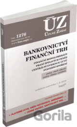 ÚZ č. 1276 - Bankovnictví, Finanční konglomeráty, Praní špinavých peněz, Stavební spoření, Centrální evidence účtů