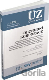 ÚZ č. 1273 - Obchodní korporace
