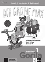 Der grüne Max 1: Arbeitsbuch 1 mit Audio-CD