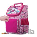 Školská taška Hello Kitty a jednorožec ružová 21 l