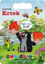 Krtek - Omalovánky se samolepkami