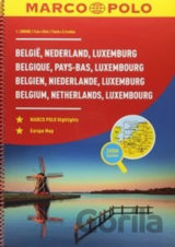 Benelux, Belgien, Niederlande, Luxemburg 1:200 000