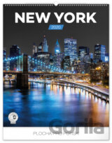 Nástěnný kalendář New York 2020