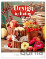 Nástěnný kalendář Design in Living 2020