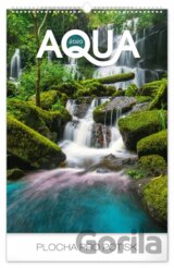 Nástěnný kalendář Aqua 2020