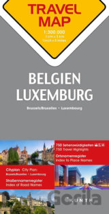 Belgien / Luxemburg 1:300 000
