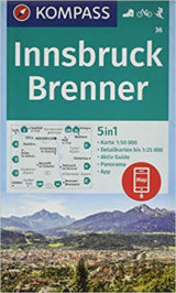 Innsbruck, Brenner 1:50 000