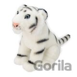 Plyšový tygr bílý 25 cm