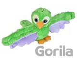 Plyšáček objímáček Papoušek zelený 20 cm