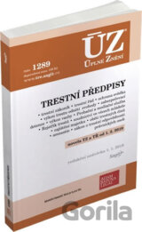 ÚZ 1289: Trestní předpisy