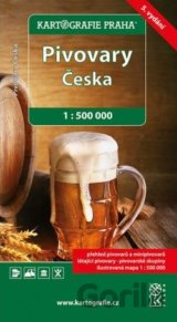 Pivovary Česka 1:500 000