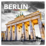 Poznámkový kalendář / kalendár Berlin 2020