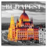 Poznámkový kalendář / kalendár Budapest 2020