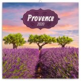 Poznámkový kalendář / kalendár Provence 2020