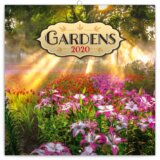 Poznámkový kalendář / kalendár Gardens 2020