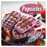 Poznámkový kalendář / kalendár Popsicles 2020