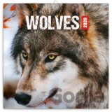 Poznámkový kalendář / kalendár Wolves 2020