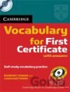 Cambridge Vocabulary for First Certificate with answers