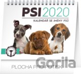 Stolní kalendář Psi 2020