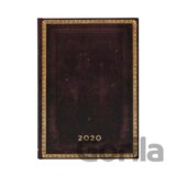 Paperblanks - diár Black Moroccan 2020