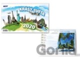 Krásy světa - stolní kalendář 2020