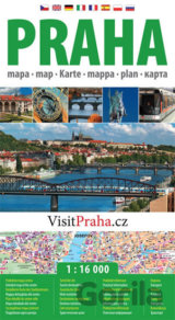 Praha - plán města  1:16 000