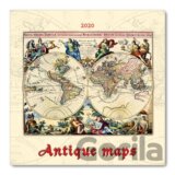 Nástenný kalendár Antique maps 2020