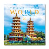 Nástenný kalendár Travellers world 2020