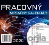 Stolový Pracovný mesačný kalendár 2020