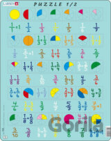 Puzzle MAXI - Počítání - zlomky/35 dílků