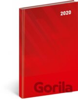 Diář Cambio Classic 2020 červený