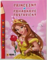 Veselé pastelky: Princezny a pohádkové postavičky